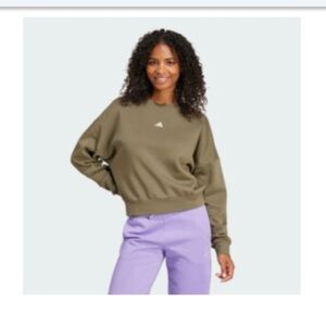 Adidas Olive Green Sweatshirt